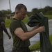 Marines with MACS-4 set up Tactical Air Operations Center