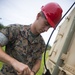 Marines with MACS-4 set up a Tactical Air Operations Center