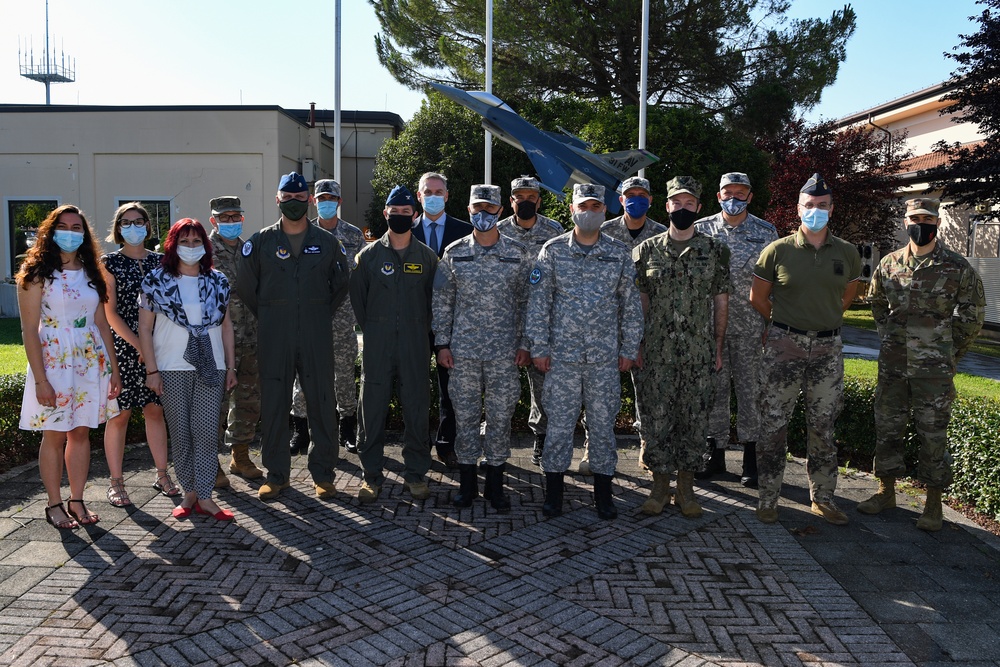 Bulgarian air force visits Aviano AB