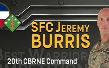 2021 FORSCOM Best Warrior Competition - SFC Jeremy Burris, 20th CBRNE Command