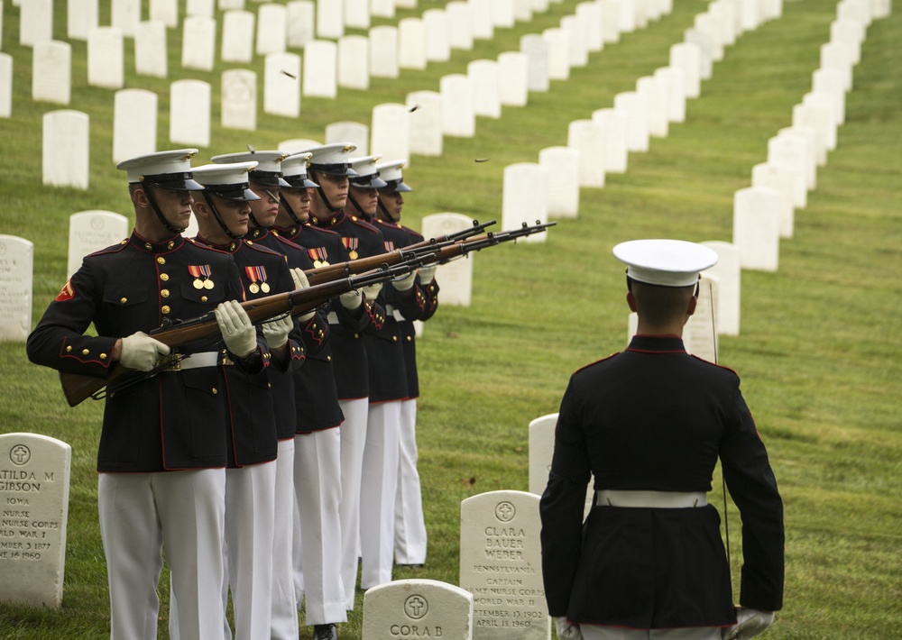 Marines Conduct Full Honors Funeral for Cpl. Gurpreet Singh