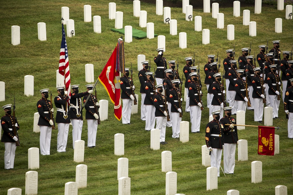 Marines Conduct Full Honors Funeral for Cpl. Gurpreet Singh