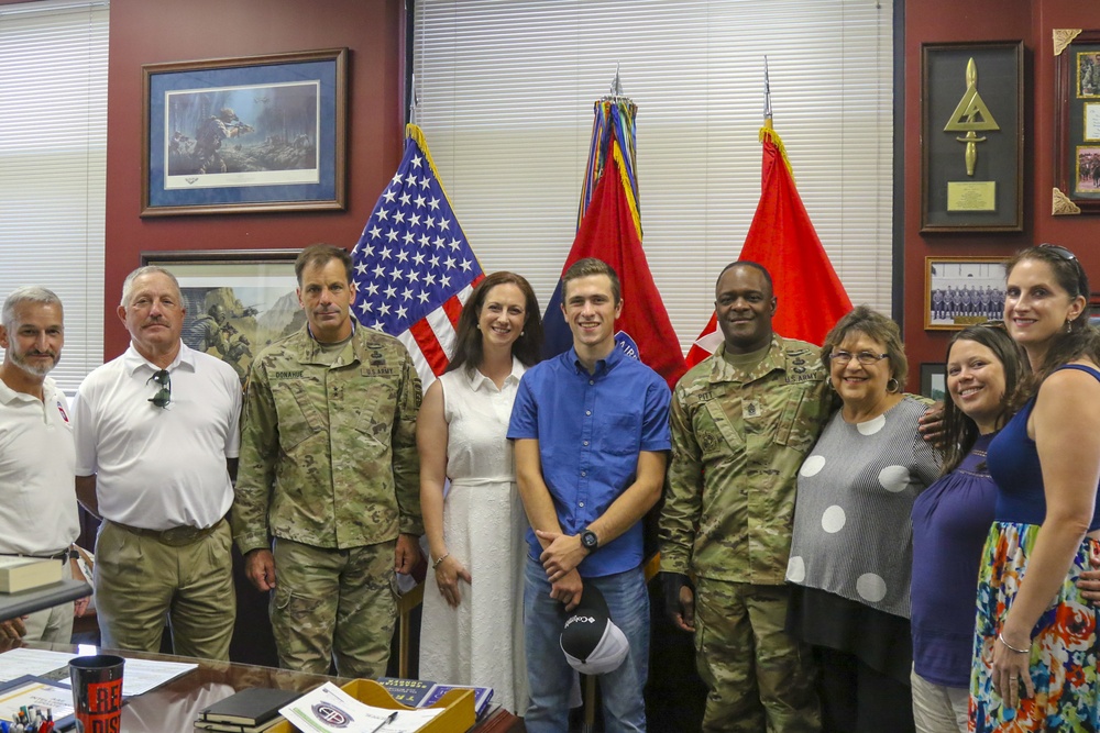 Panther’s Gold Star Family visits Fort Bragg