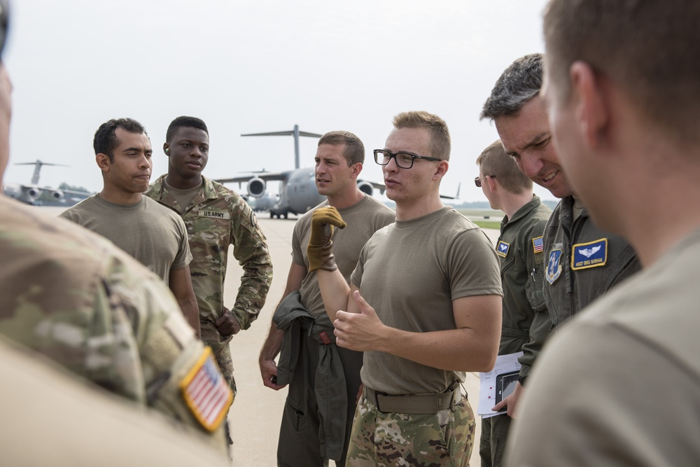 167th Conducts Joint Cargo Exercise with 1528th FSC