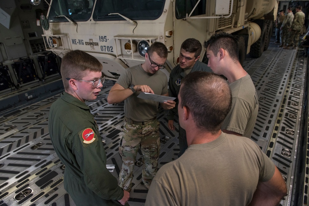 167th Conducts Joint Cargo Exercise with 1528th FSC
