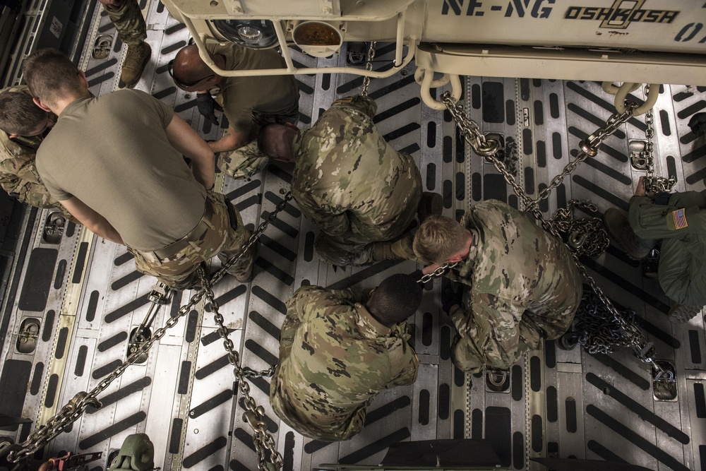 167th Conducts Joint Cargo Exercise with 1528th FSC
