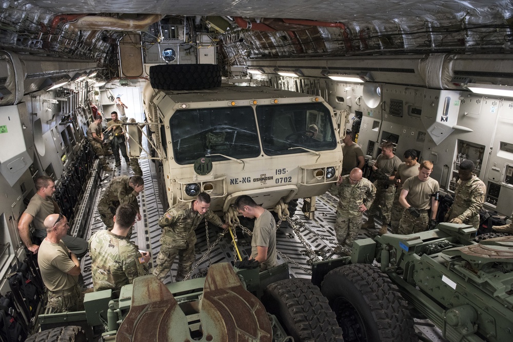 167th Conducts Joint Cargo Exercise with 1528th FSC