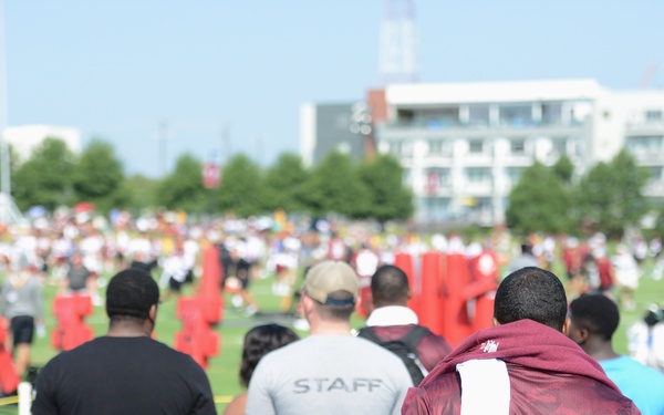 #SaluteToService Day Event at Bon Secours Training Center