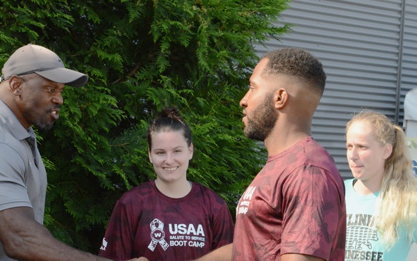 #SaluteToService Day Event at Bon Secours Training Center