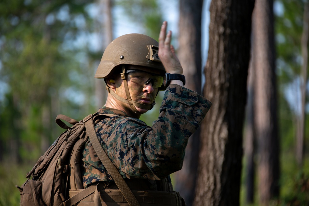 Week two for the new Infantry Marine Course for entry-level Marine training