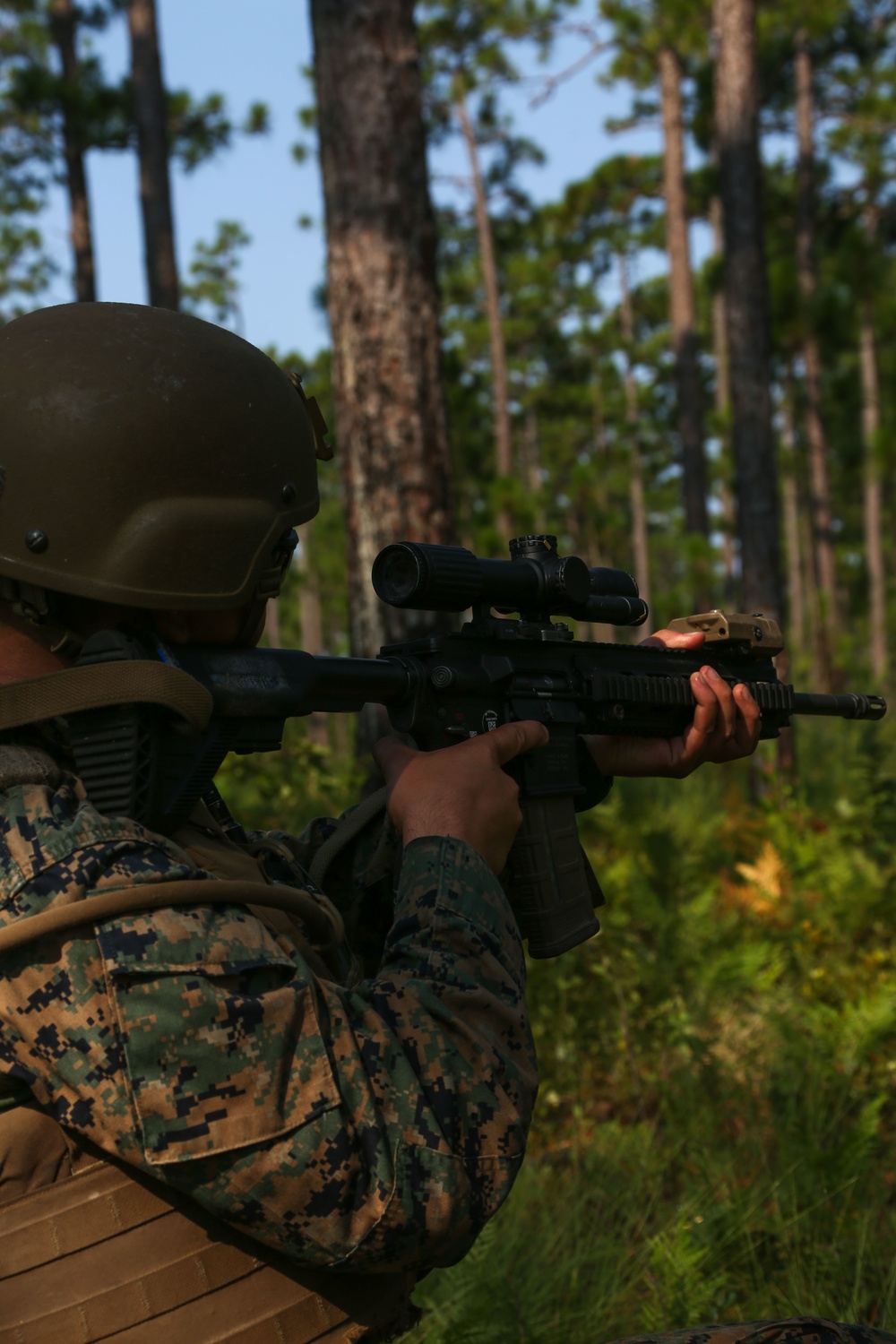 Week two for the new Infantry Marine Course for entry-level Marine training