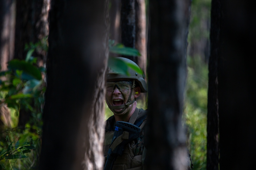 Week two for the new Infantry Marine Course for entry-level Marine training