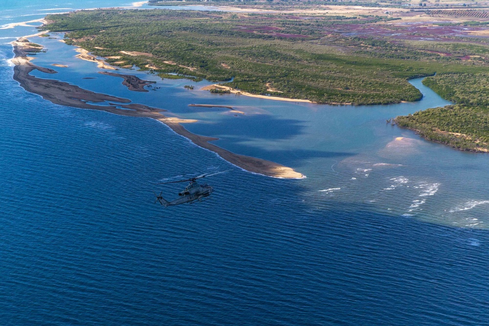 31st MEU conducts flight operations in support of Talisman Sabre 21