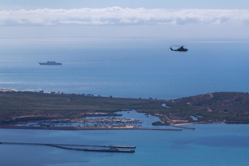 31st MEU conducts flight operations in support of Talisman Sabre 21