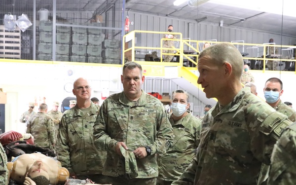 SMA visits MRTC Soldiers during Regional Medic
