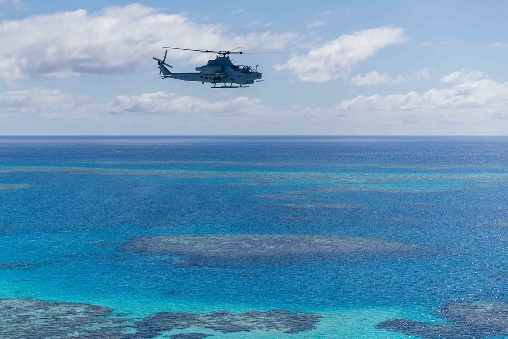 31st MEU conducts flight operations in support of Talisman Sabre 21