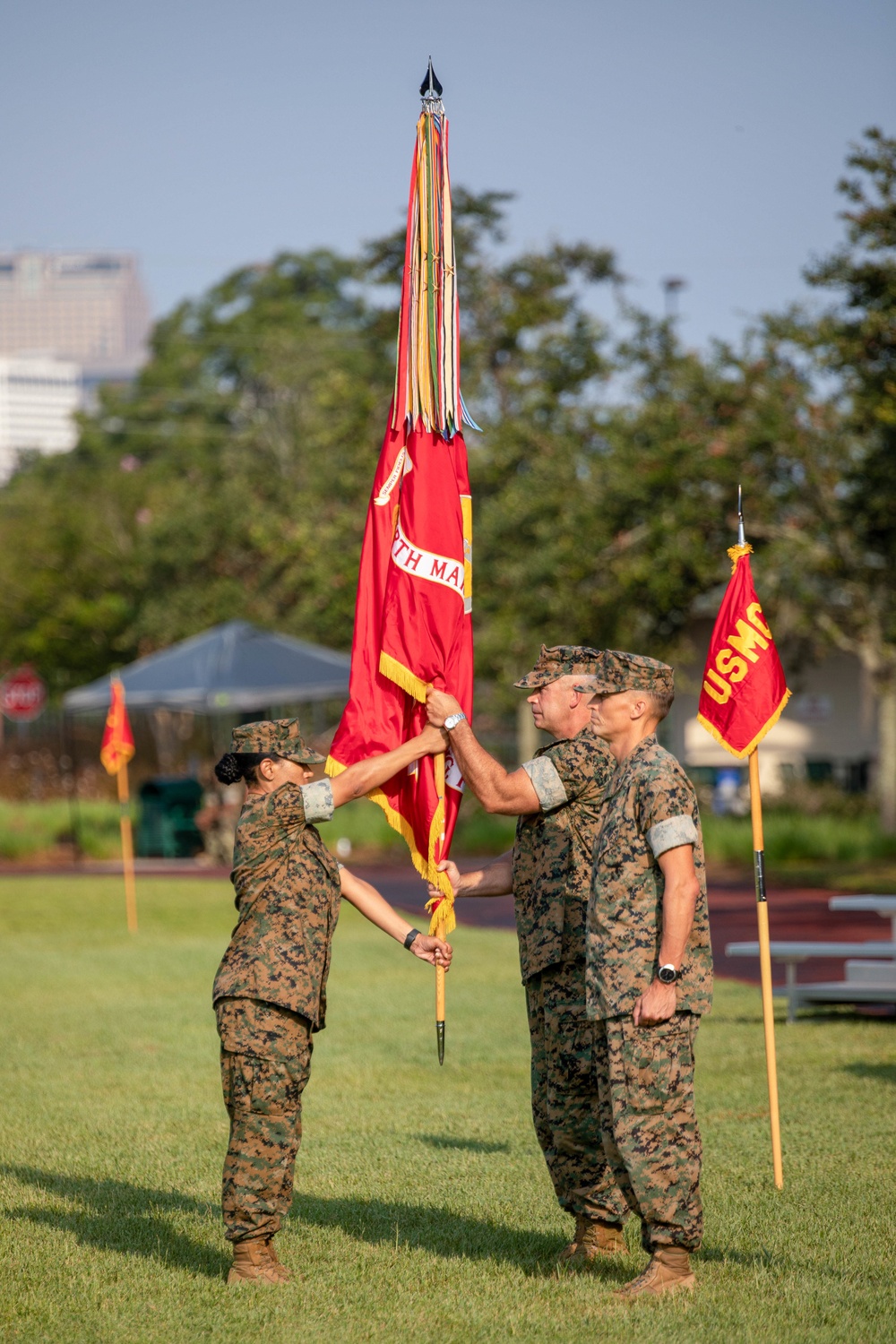 4th Marine Aircraft Wing Change of Command