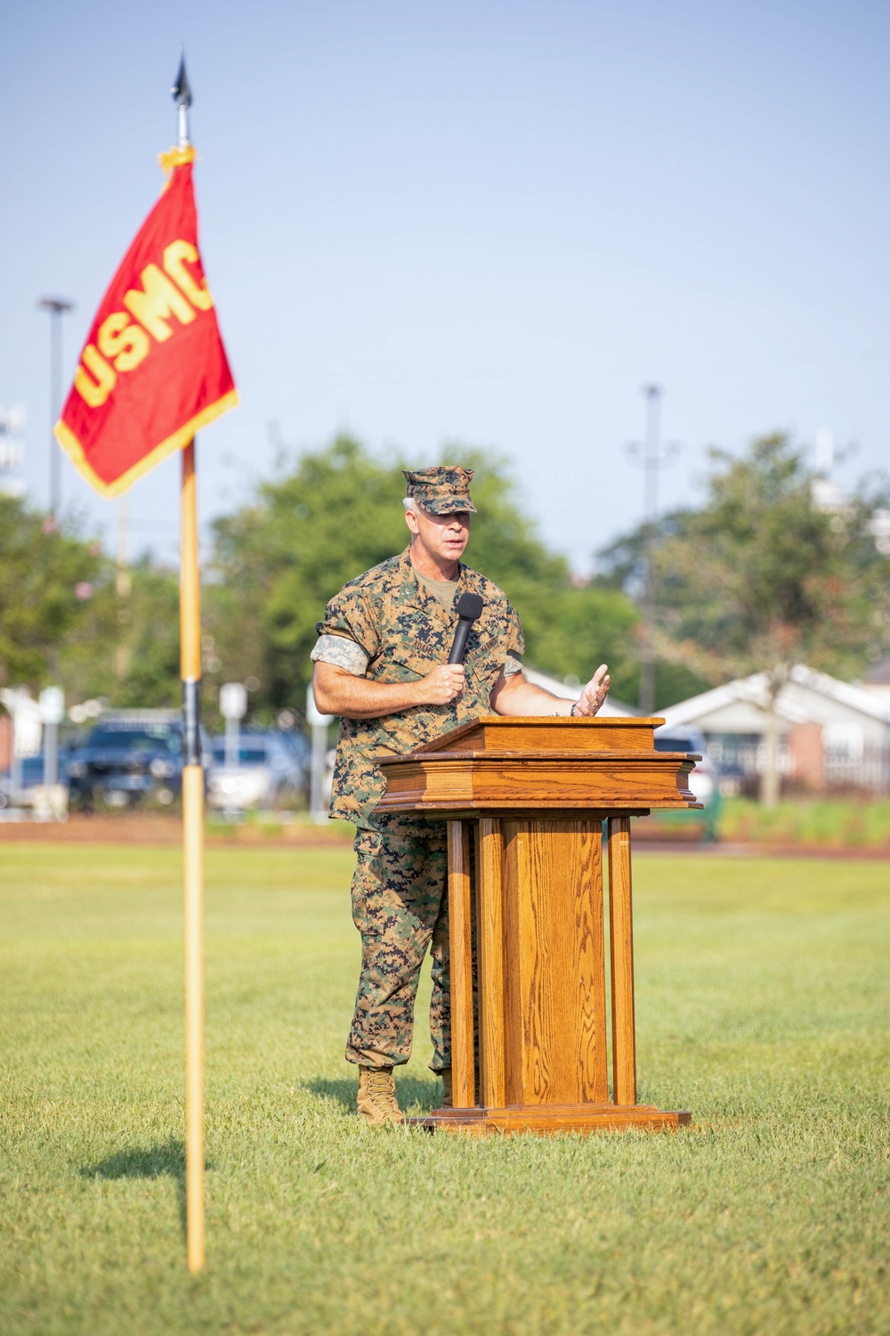 4th Marine Aircraft Wing Change of Command