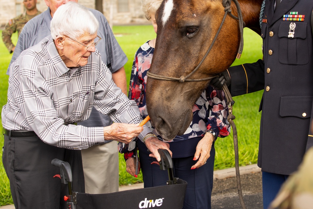 Distinguished Army veteran, veterinarian celebrates 100 years