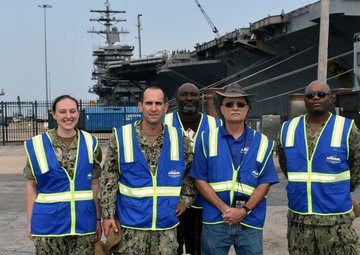 NAVSUP FLC Norfolk Logistics Support Center Supported Eisenhower Through Recent Deployment