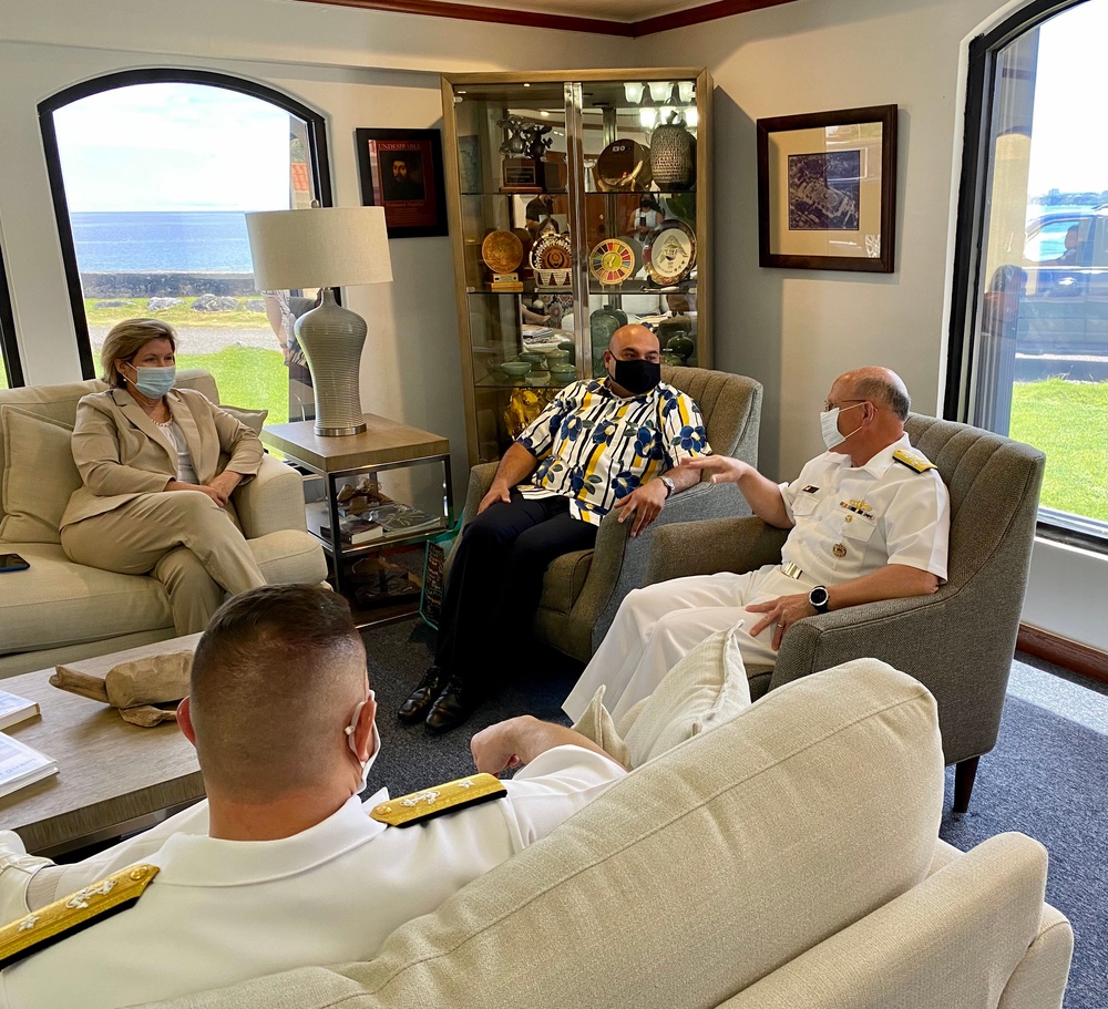 CNO Gilday visits Guam
