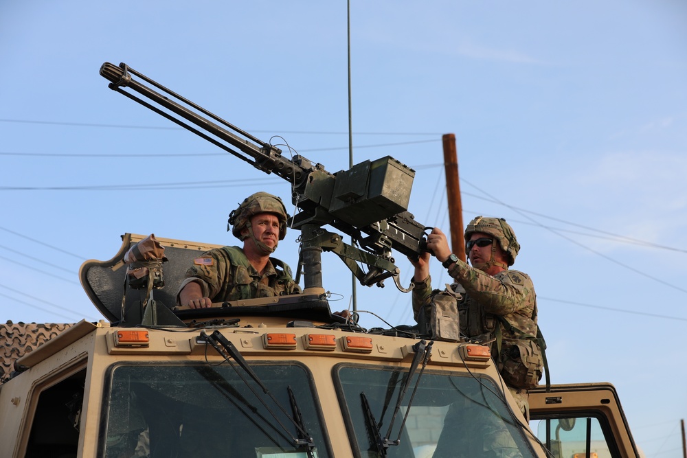 Oklahoma National Guard’s 45th IBCT Assault the Mock City of Ujen at NTC