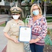 Staff Member Receives Award Onboard NMRTC San Diego July 30