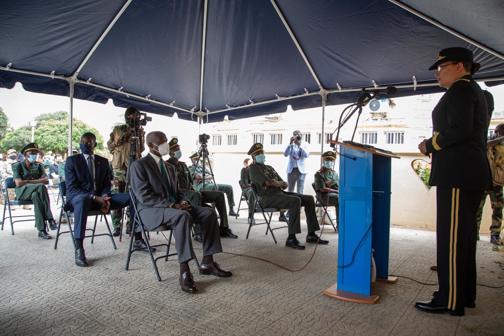 Senegal Medical Readiness Exercise 21-4 Closing Ceremony