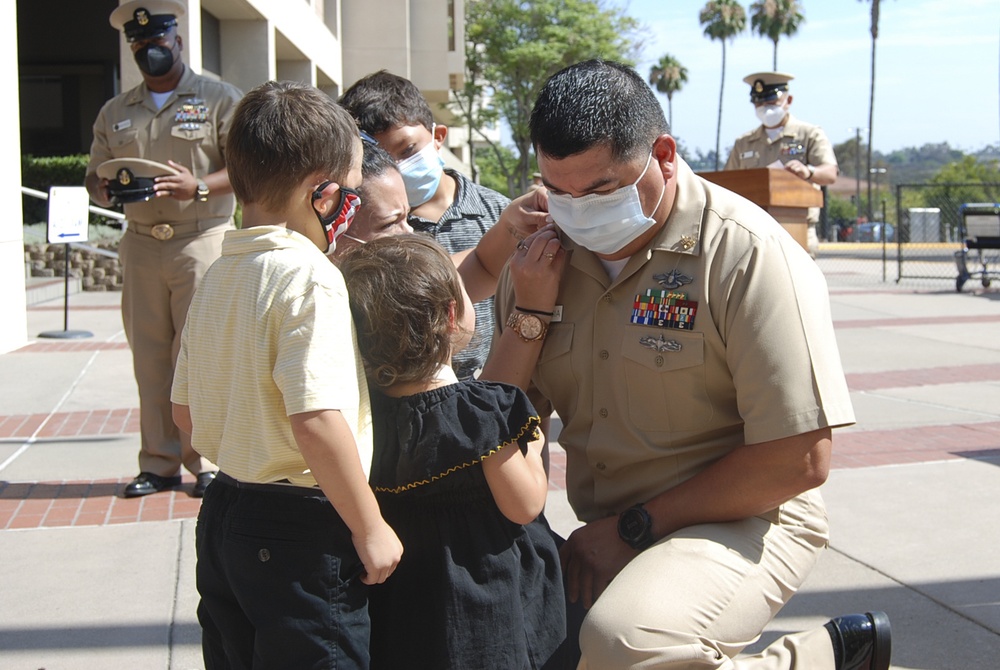 NMRTC San Diego Senior Chief Petty Officer Frocking Ceremony