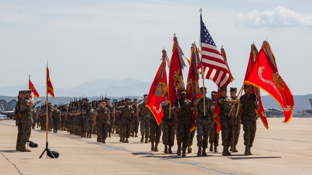 3rd Marine Aircraft Wing Change of Command