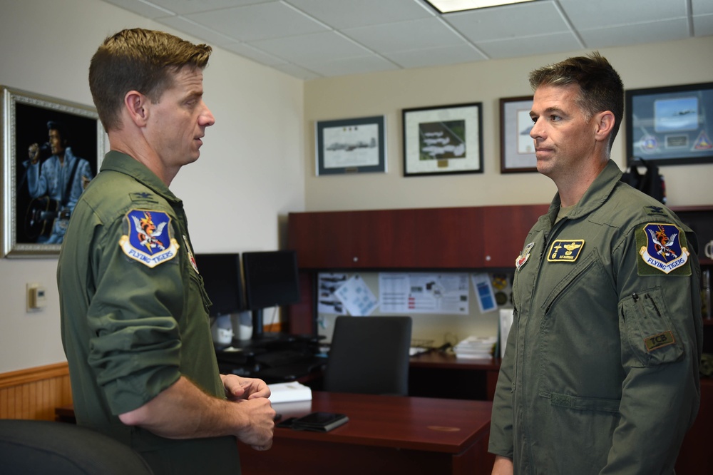 23 WG commander tours the 23 FG