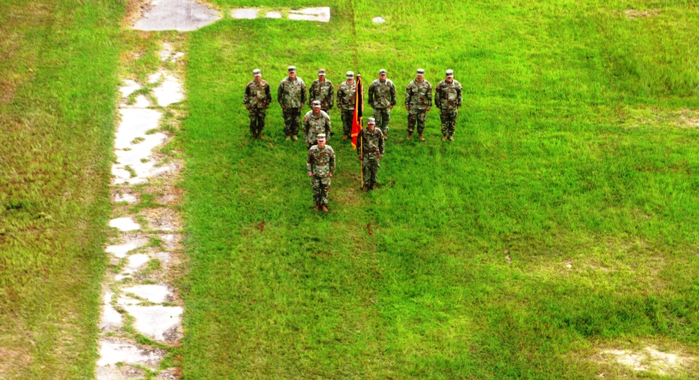 37th IBCT conducts change of command during monthlong training at JRTC