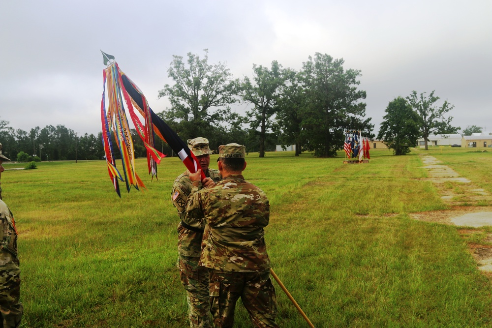 37th IBCT conducts change of command during monthlong training at JRTC