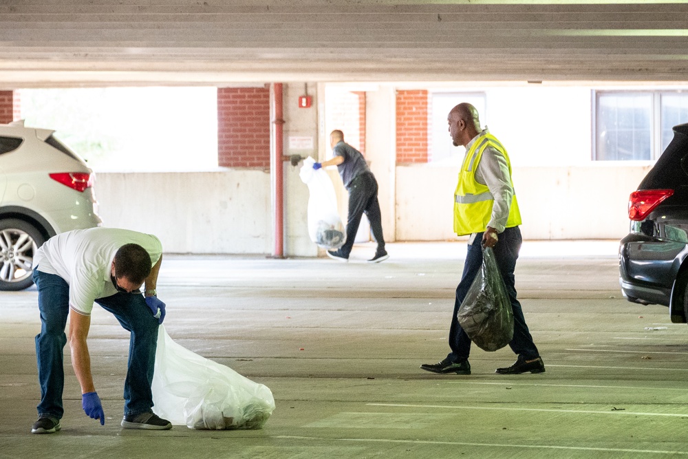 Washington Navy Yard base clean-up