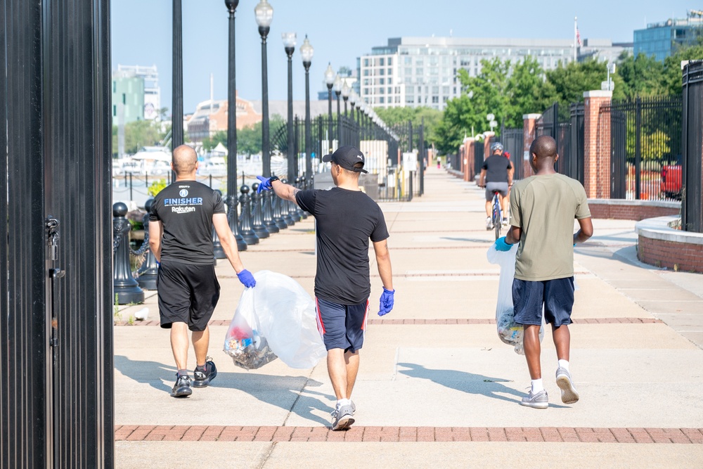 Washington Navy Yard base clean-up