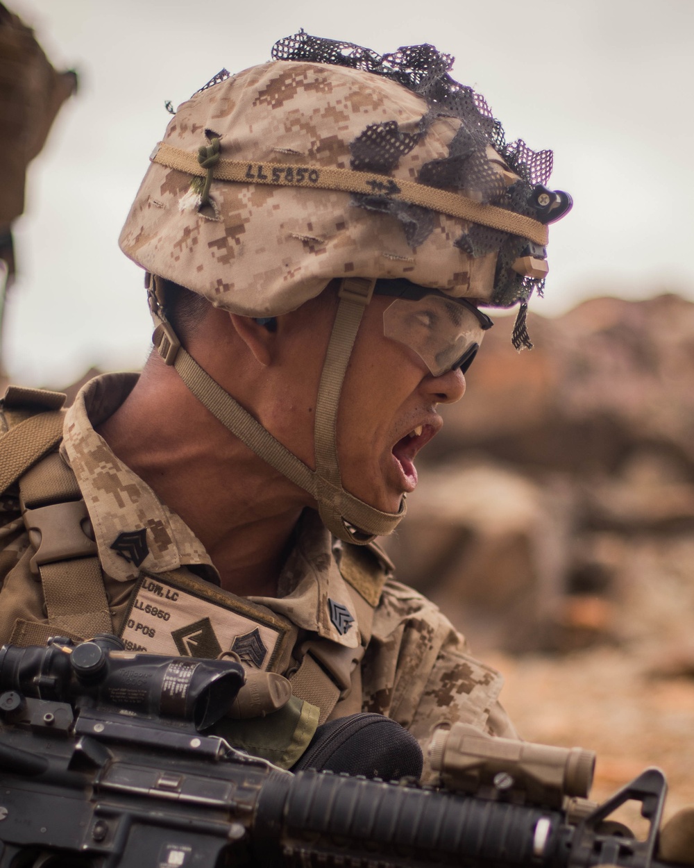 Reserve Marines Take Machine Gun Hill in California