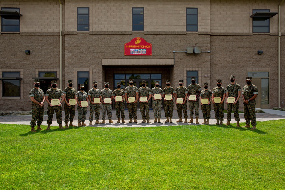 1st MLG Command Retention Reenlistment and Signing Day Ceremony