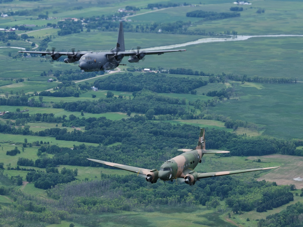 Gunship Legacy Flight on full display at EAA AirVenture Oshkosh 2021