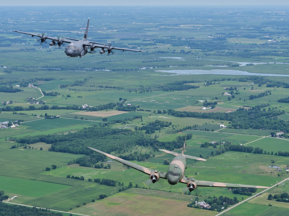 Gunship Legacy Flight on full display at EAA AirVenture Oshkosh 2021