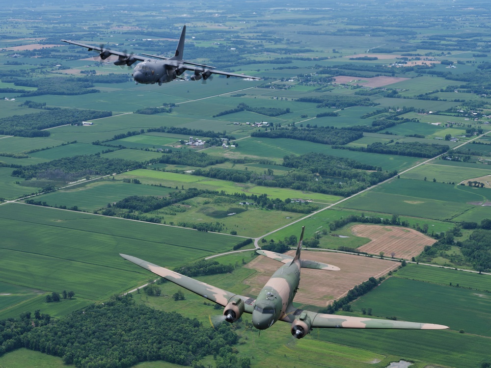 Gunship Legacy Flight on full display at EAA AirVenture Oshkosh 2021