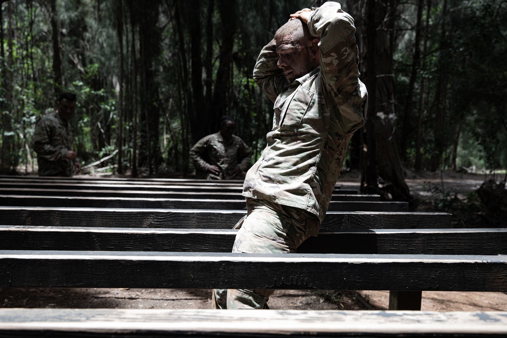 U.S. Army Staff. Sgt. Andrew Pitts competes for NCO of the Year in the 2021U.S Army Medical Command Best Leader Competition