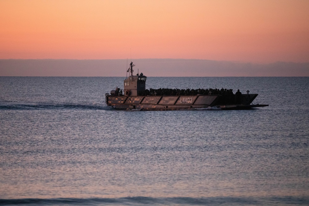 Talisman Sabre 21:  US, Australian, UK, Japan forces conduct amphibious landing exercise