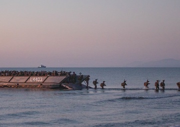 Talisman Sabre 21:  US, Australian, UK, Japan forces conduct amphibious landing exercise