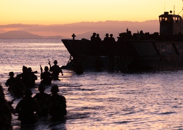 Talisman Sabre 21:  US, Australian, UK, Japan forces conduct amphibious landing exercise