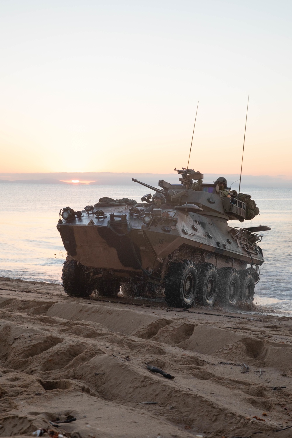 Talisman Sabre 21:  US, Australian, UK, Japan forces conduct amphibious landing exercise