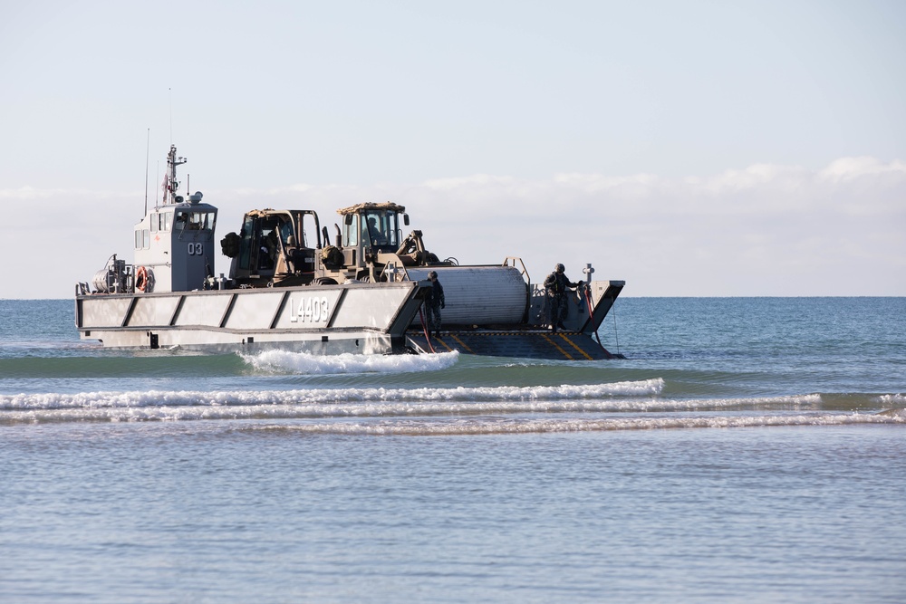 Talisman Sabre 21:  US, Australian, UK, Japan forces conduct amphibious landing exercise