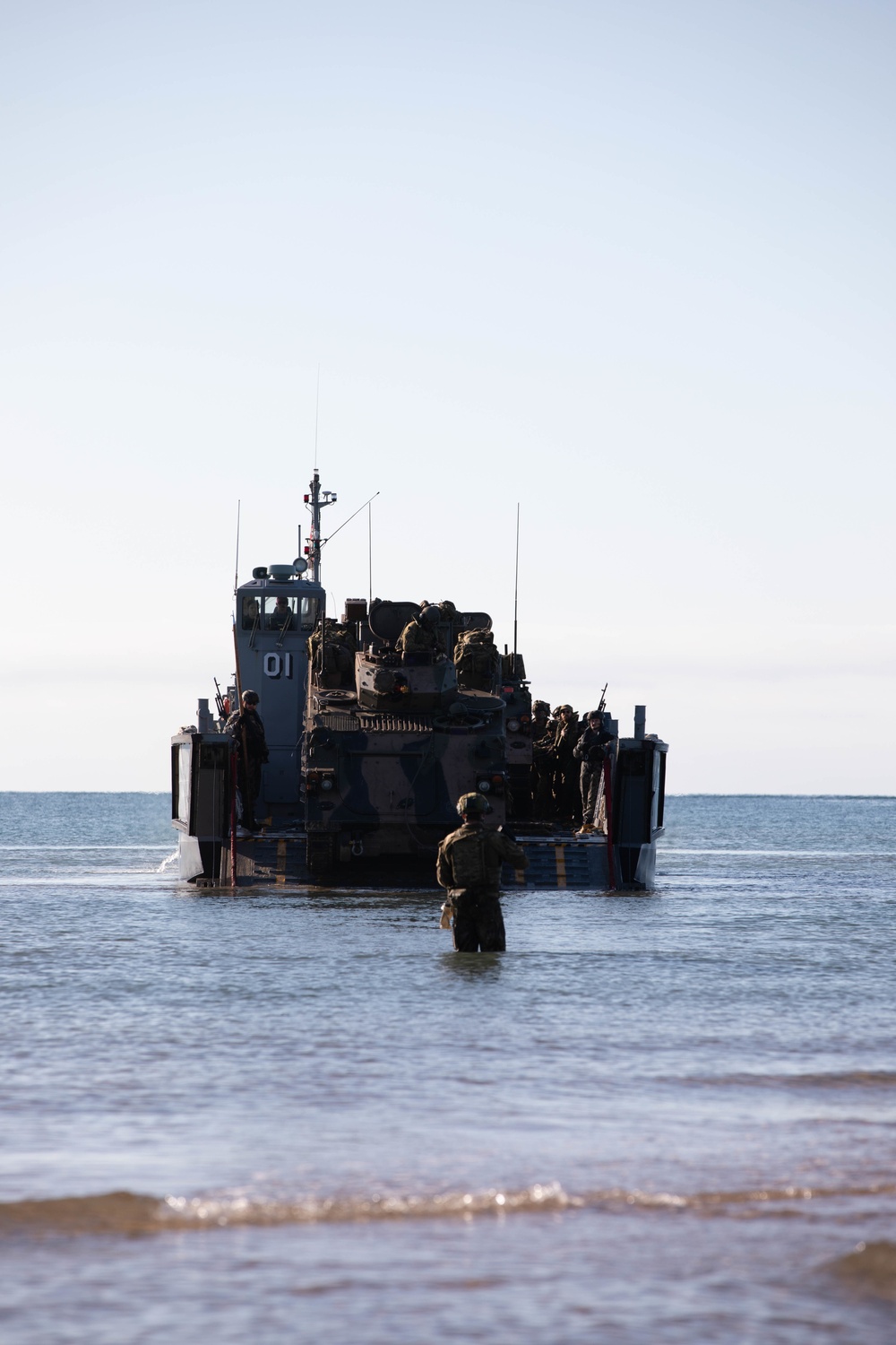 Talisman Sabre 21:  US, Australian, UK, Japan forces conduct amphibious landing exercise