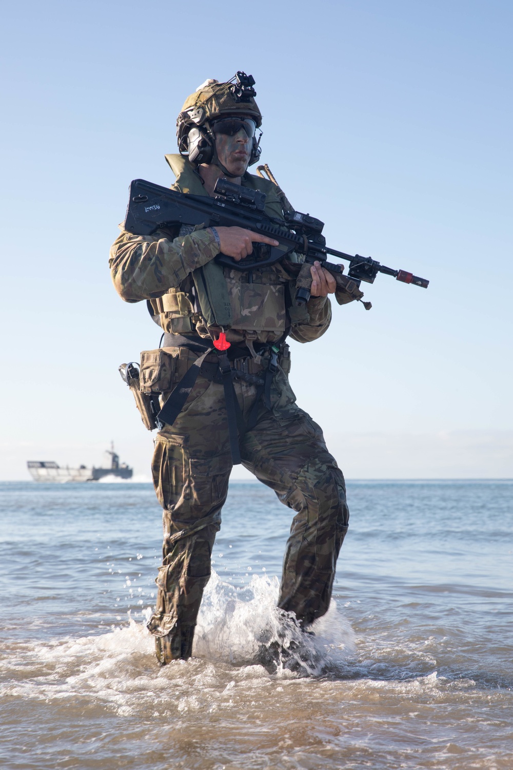 Talisman Sabre 21:  US, Australian, UK, Japan forces conduct amphibious landing exercise