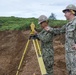 U.S. Navy Seabees in Guam set up an Asphalt Batch Plant