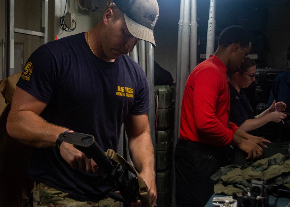 EOD Technicians respond to a call for assistance